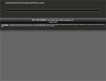 Tablet Screenshot of hotelserhsviladecalella.com